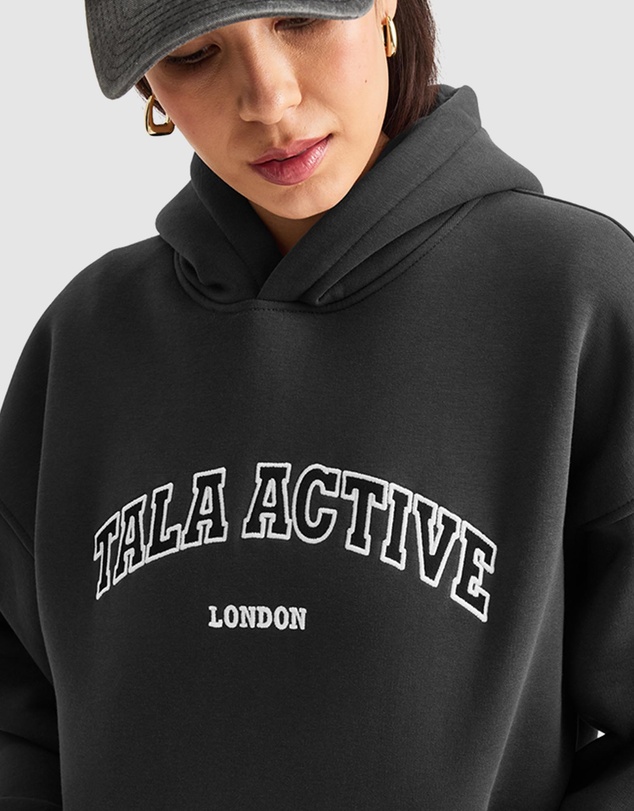 TALA - Active Applique Oversized Hoodie
