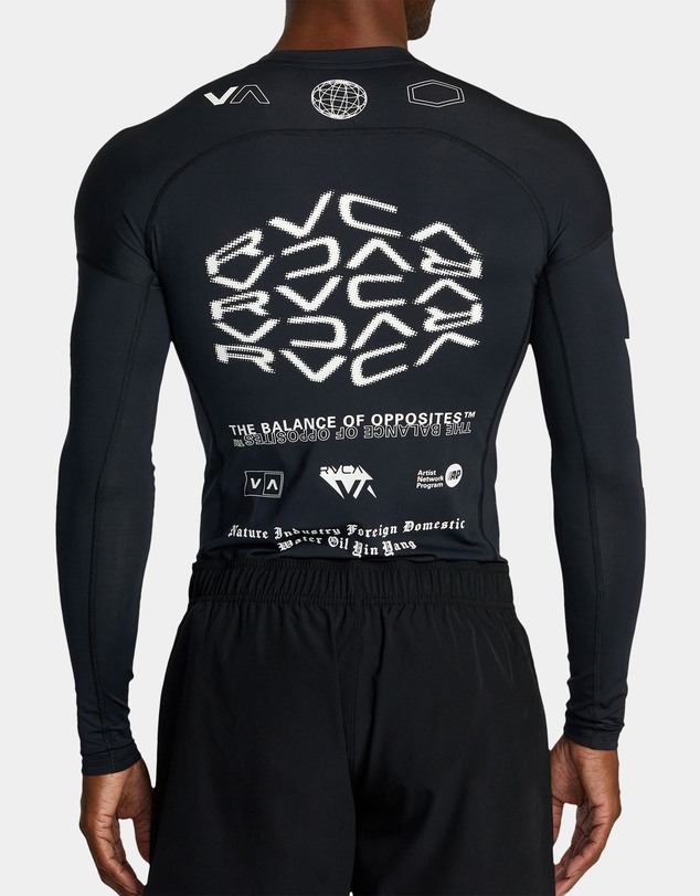 RVCA - Mens Sport Long Sleeve Rash Vest