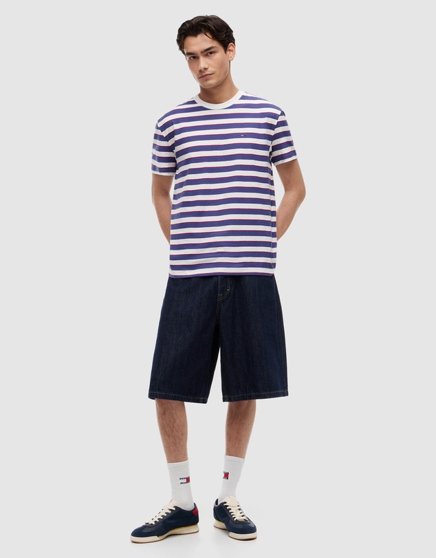 Tommy Jeans - Regular Essential Stripe SS Tee