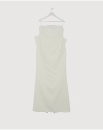 Revibe - Repaired Rebecca Vallance Madeline Strapless Gown - AU 14