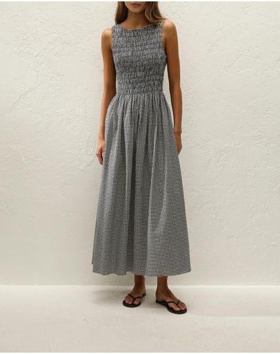 Cantinho Gingham Black
