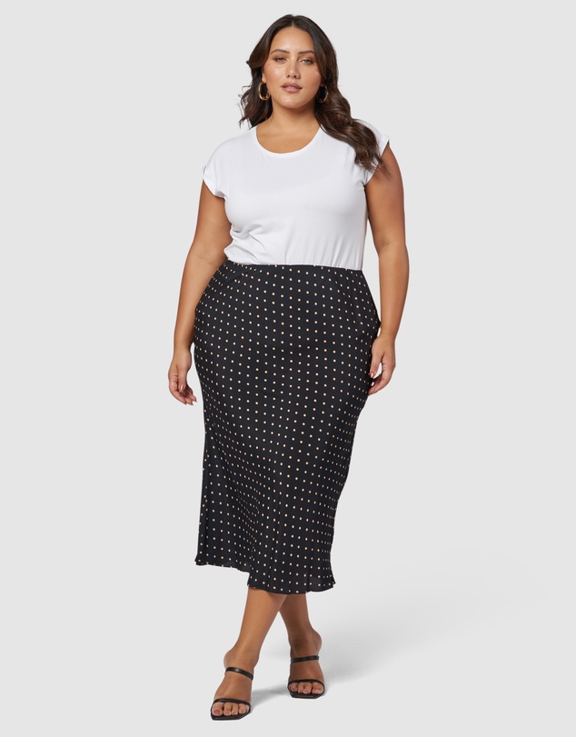 Something 4 Olivia - Emily Print Midi Skirt