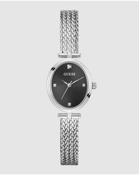 GUESS - Guess Ruby Ladies Silver Tone Analogue Watch