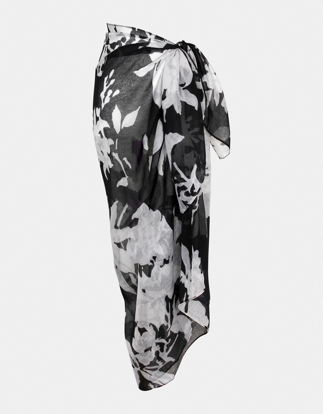 Morgan & Taylor - Tallulah Beach Sarong in Black