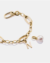 THOMAS SABO - THOMAS SABO Connect Charm letter N Gold