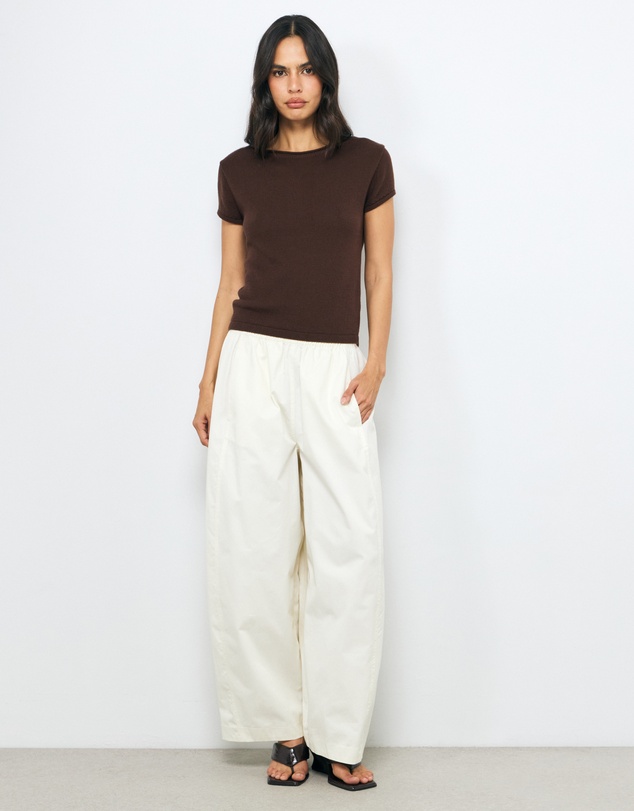 AERE - Lee Organic Cotton Knit Top