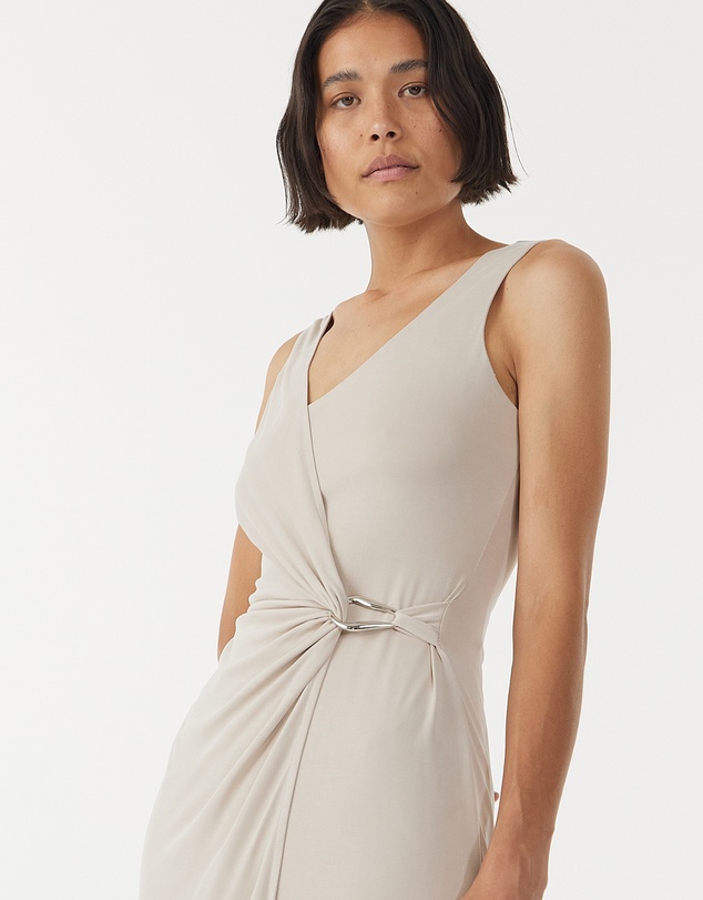 Third Form - Stirling Twist Cross Over Midi Dress