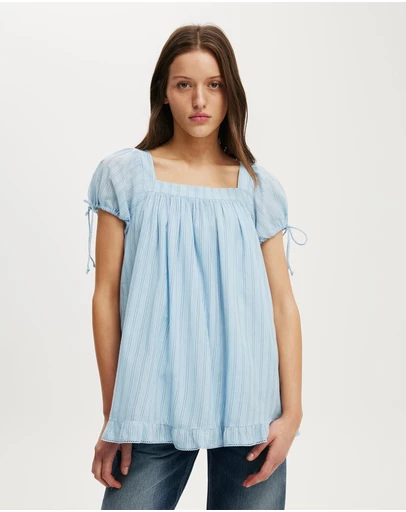 Cotton On - Eliza Babydoll Tunic Top