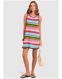 Subtitled - Alicante Stripes Knit Mini Dress