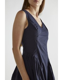 Glamorous - V neck panelled midi dress