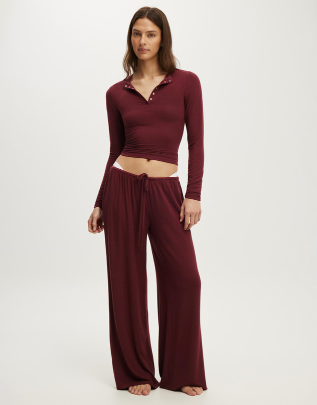 Cotton On Body - Super Soft Low Rise Wide Leg Pants