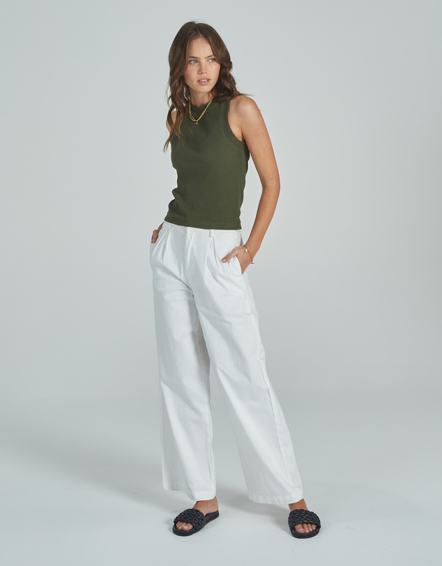 DRICOPER DENIM - Joey Forest Green Top