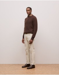 Trenery - Cashmere Crew Pullover in Espresso