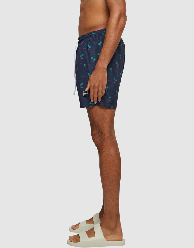 Urban Classics - Pattern Swim Shorts
