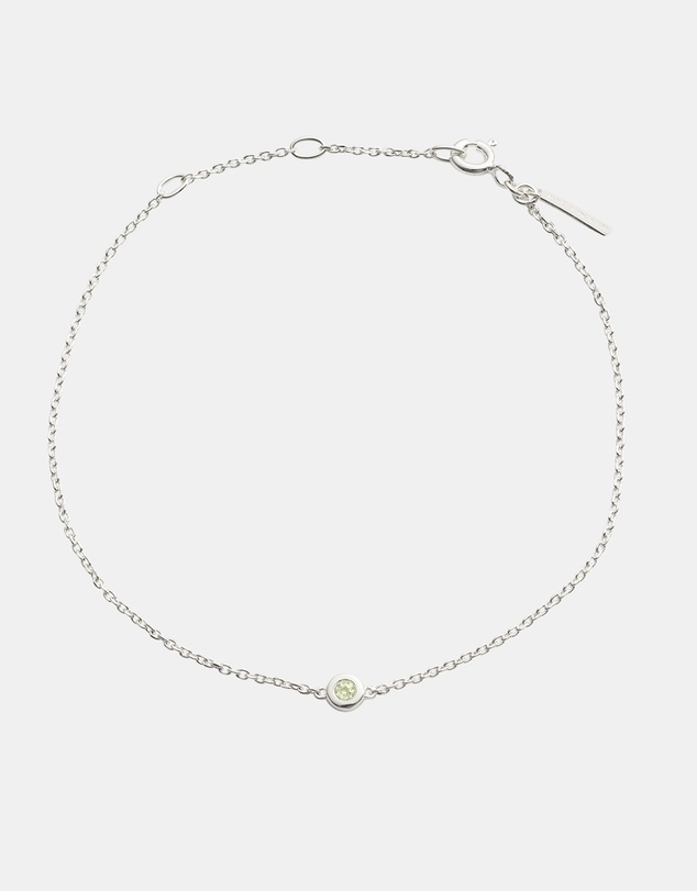 Kirstin Ash - Petite Birthstone Bracelet August Peridot