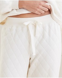 Papinelle - Quilted Cotton Straight Leg Pant