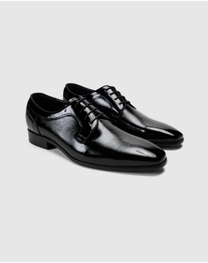 Politix - Patent Derby Lace Up