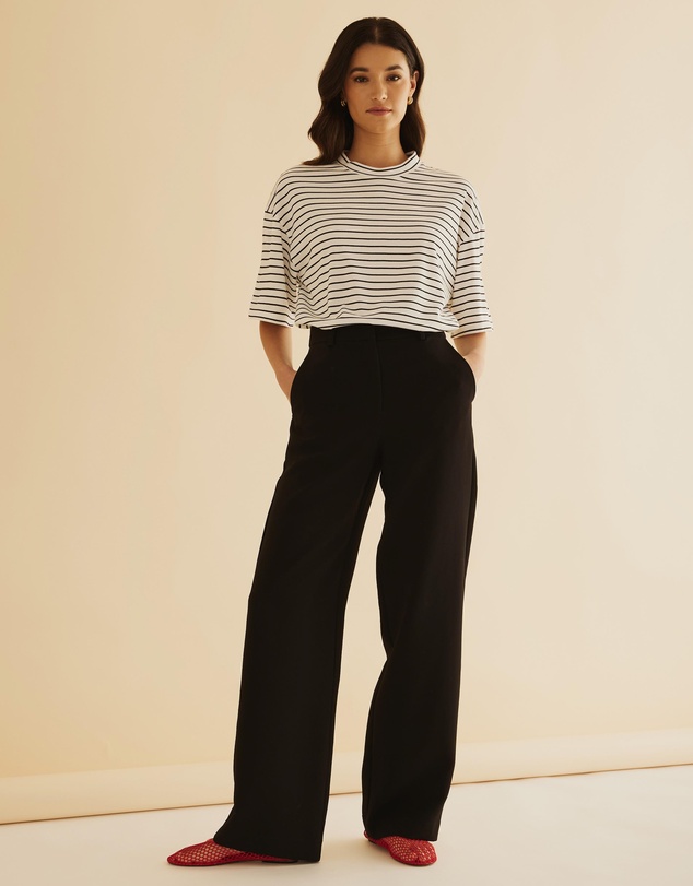 Atmos&Here - Relaxed Stripe Tee