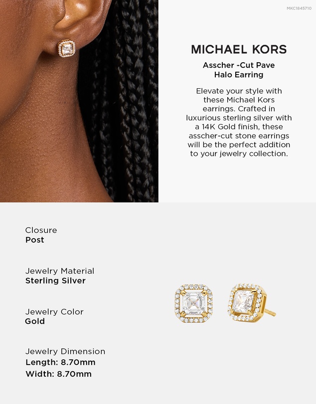 Michael Kors - Premium Gold Earring