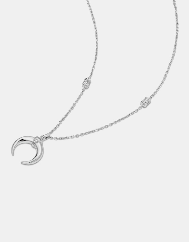 Ania Haie - Ania Haie Silver Reversible Horn Necklace