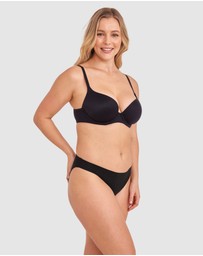 Bras N Things - Smooth Comfort Bikini Cut Knicker - Black