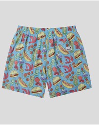 Boardies - Boardies Grill Master Mid Length Swim Shorts