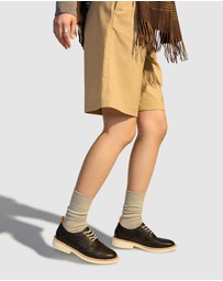 Rollie - Derby Brogue Rise Shoes