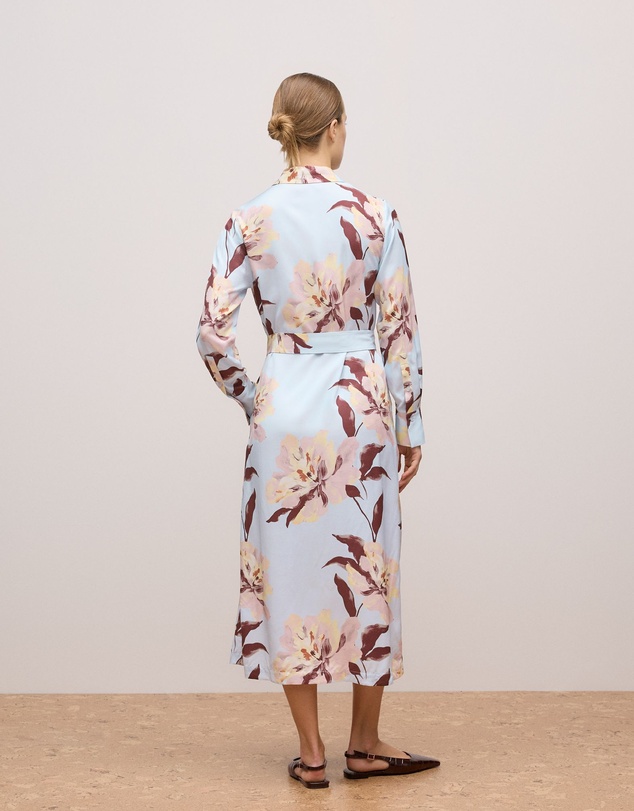 Trenery - Camellia Shirt Dress in Soft Blue