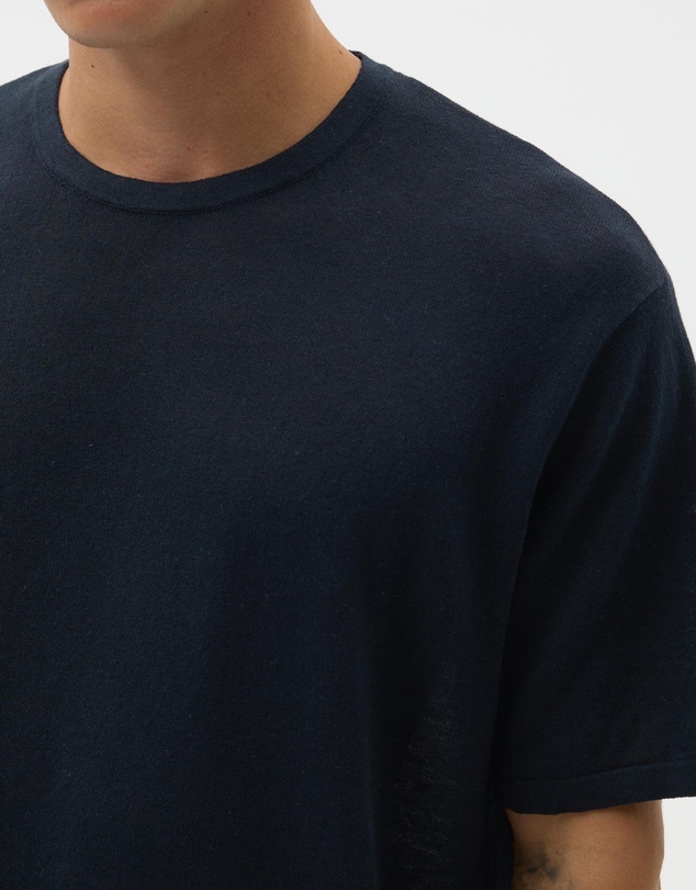 AERE - Linen Blend T-Shirt
