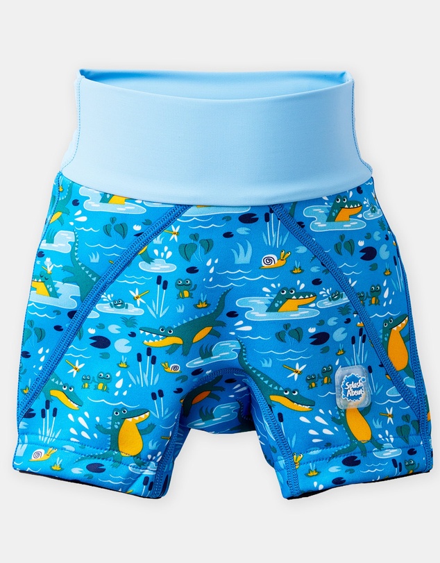 Splash About - Splash Jammer Reusable Swim Nappy & Liners Bundle - Crocodile Swamp