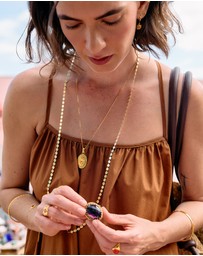 Rachel Jackson - You Are My Sunshine Citrine Necklace Gold