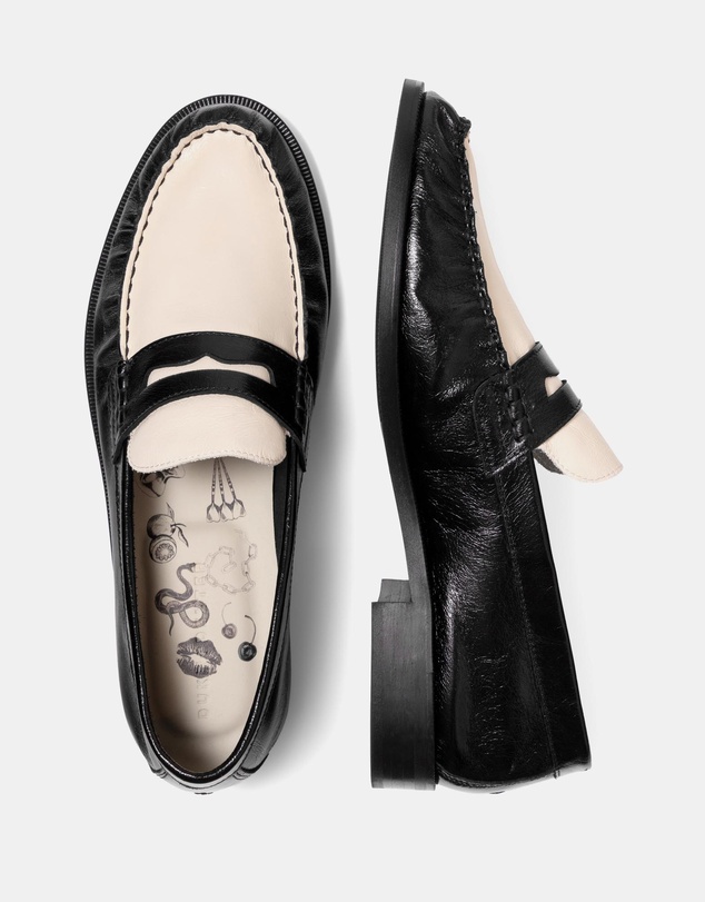 Duke + Dexter - Ezra Ruched Loafers