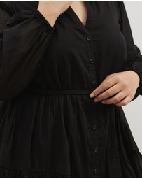 Atmos&Here Curvy - Ruby Tiered Mini Dress