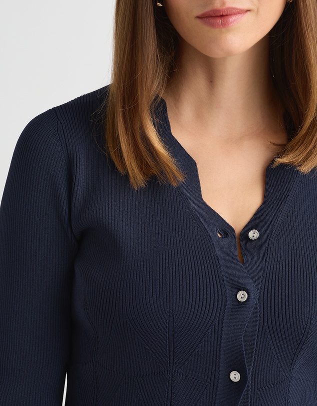 David Lawrence - Stace Scalloped Cardigan