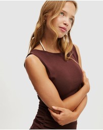 Cotton On Body - Noa Knit Ruched Mini Dress