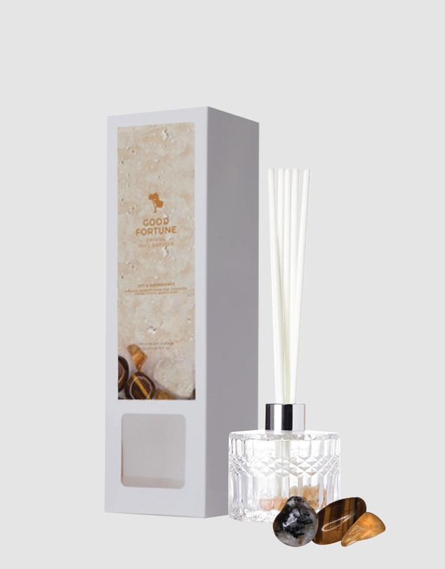 Silk Oil of Morocco - Good Fortune Crystal Reed Diffuser