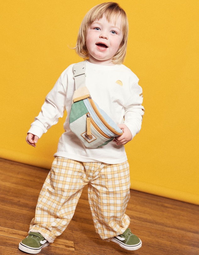 Banabae - Rad Kid Barrel Leg Pant - Check