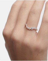 PDPAOLA - Diamonds and White Gold Venus Ring