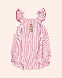 Huxbaby - Gingerbread Frill Playsuit - Babies