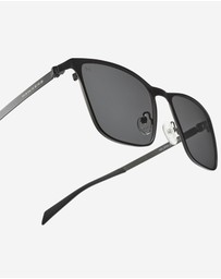 Hawkers Co - HAWKERS One Flex - Polarized Black Dark Sunglasses for Men and Women
