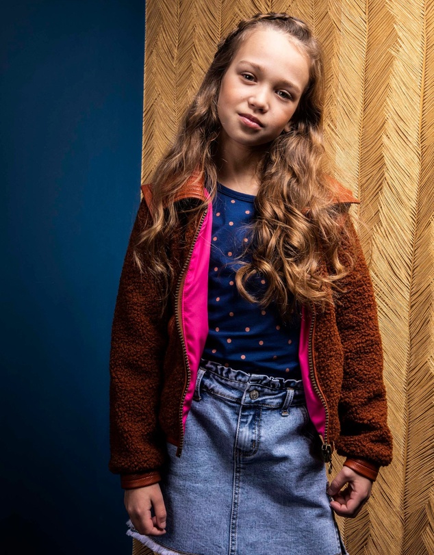 B.Nosy - Sherpa Zip Though Jacket - Kids-Teens