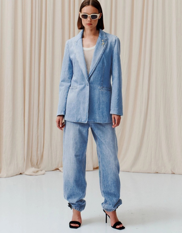 Marella - ICONIC EXCLUSIVE - Emily Ratajkowski - Barrels Denim Jean