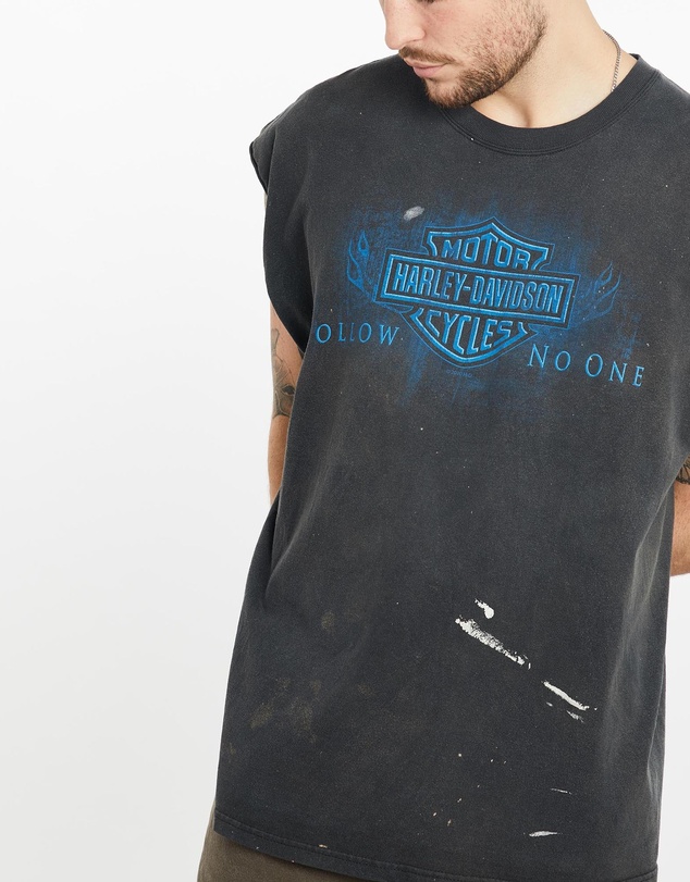 Vintage by The Real Deal - Pre Loved - Vintage Harley Davidson Ft. Myers Tank