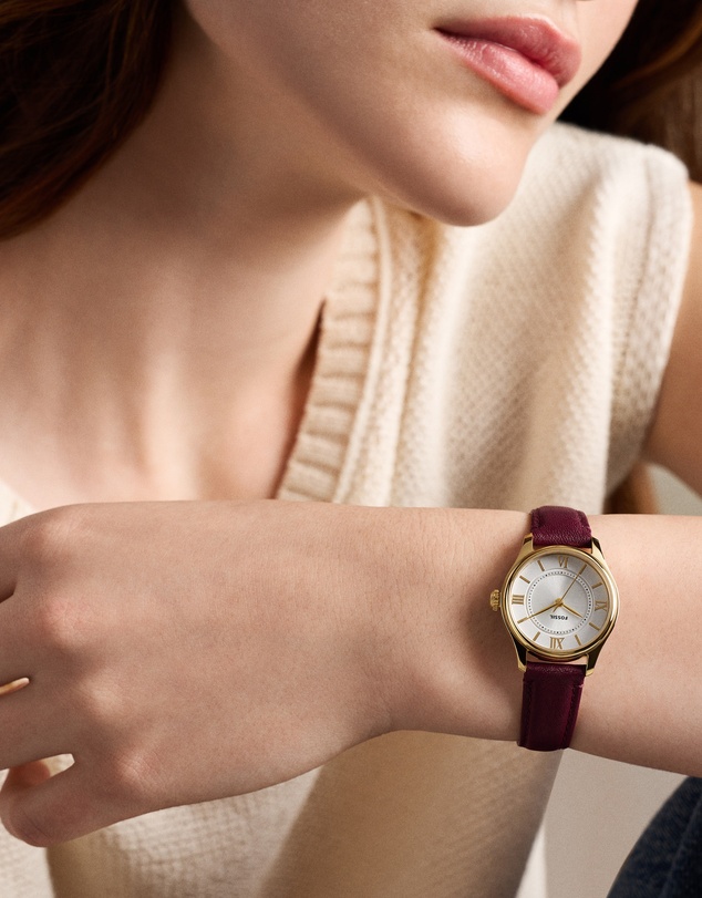 Fossil - Gilmore Red Analogue Watch