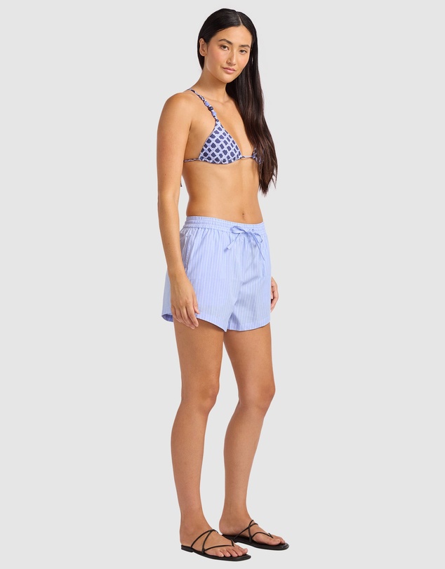 Seafolly - Wear Now Stripe Drawstring Shorts