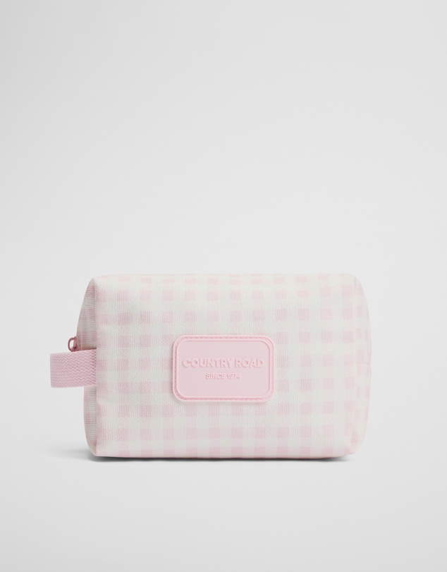 Country Road - Gingham Wash Bag
