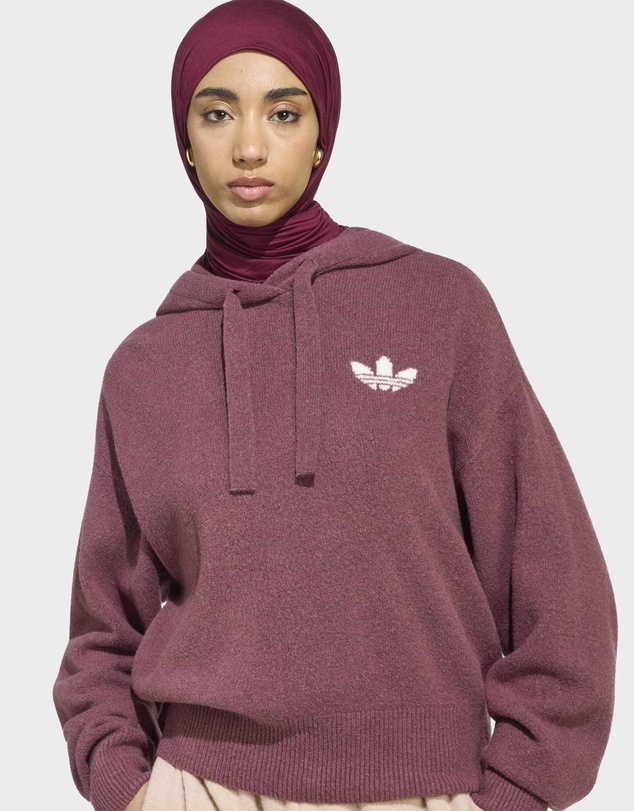 adidas Originals - ESSENTIALS KNIT HOODIE Womens