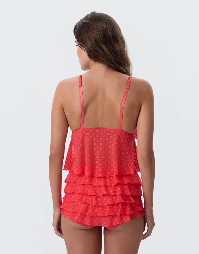 Bras N Things - Priscilla Cami - Light Red
