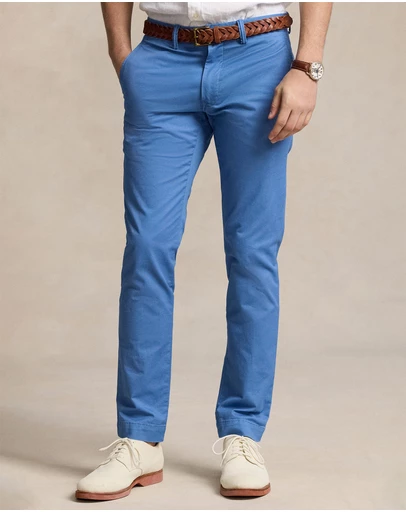 Polo Ralph Lauren - Stretch Slim Fit Twill Pants - ICONIC EXCLUSIVE