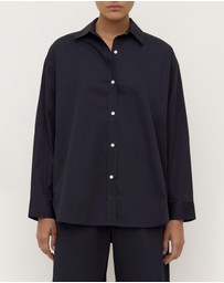 Assembly Label - Marigold Poplin Long Sleeve Shirt